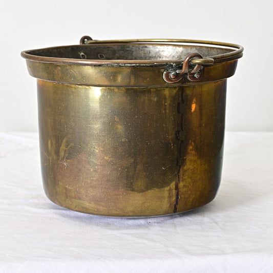 French 19th Century Brass Cooking Pot
