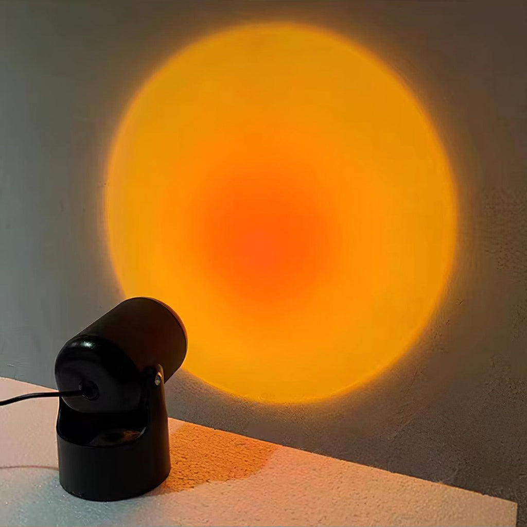 Sunset Projection Built-in Battery LED Light Table lamp