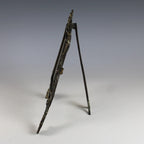 19th Century French Gilt Bronze Photo Frame with Easel Stand