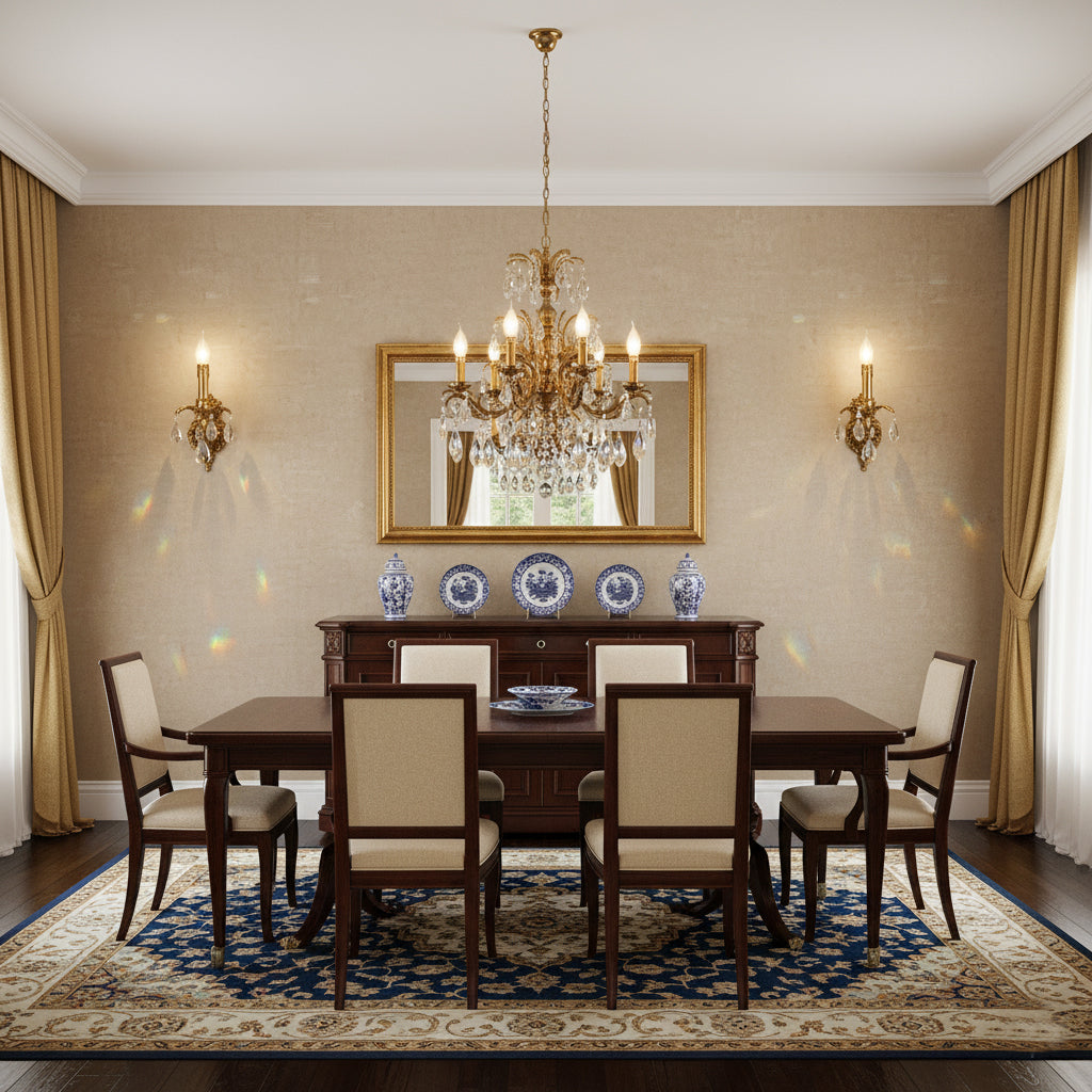 Adriana Brass Wall Lamp