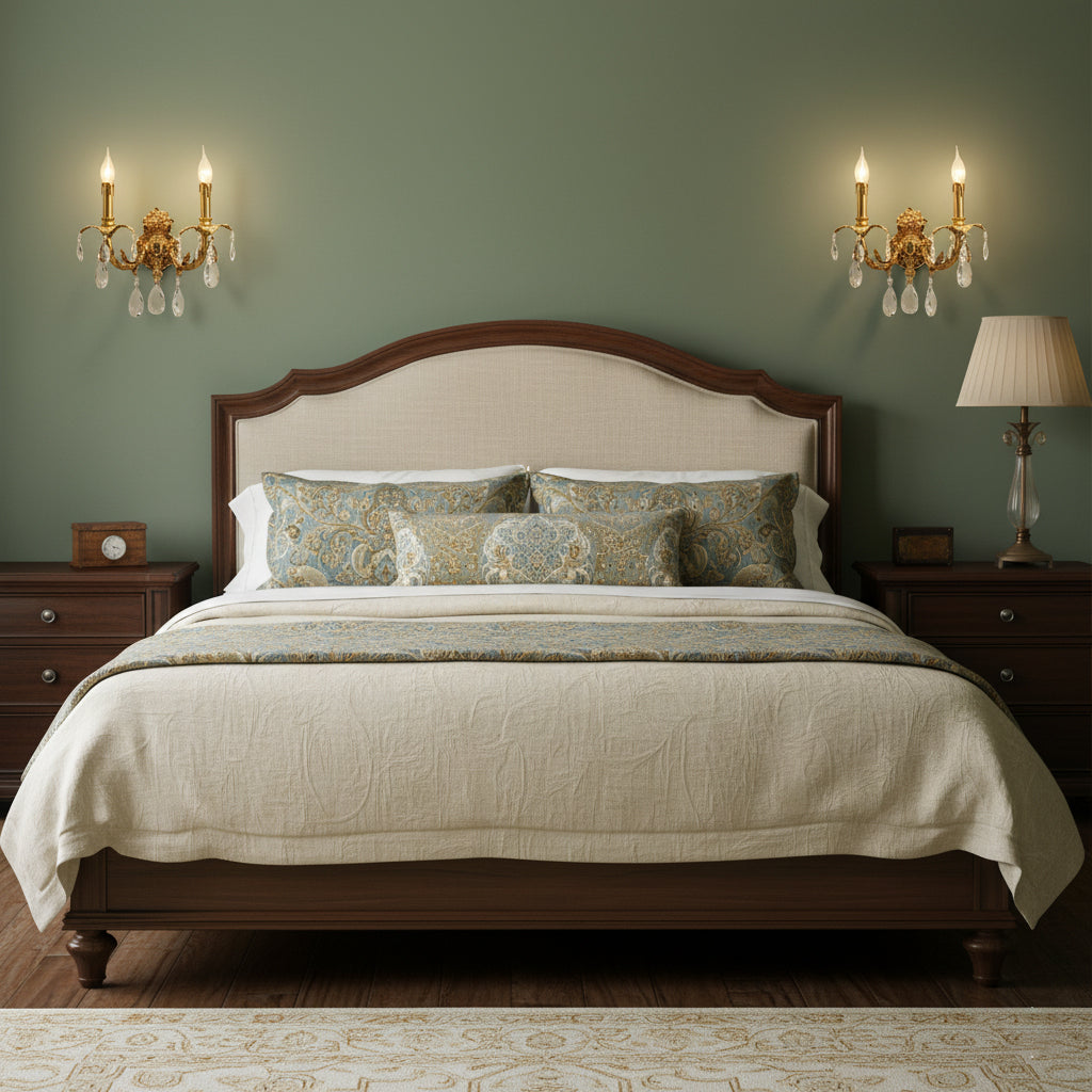 Adriana Brass Wall Lamp