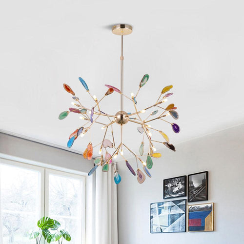 Agate Flake Chandelier Chandelier