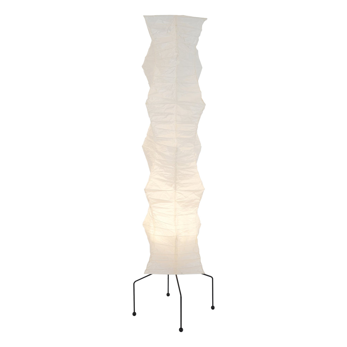 Rice Paper Floor Lamp ? 15.7″ x H 70.9″ / Dia 40cm x H 180cm / White / US Plug Floor lamp