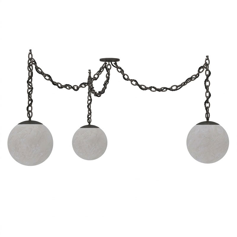 Alabaster Swag Pendant Lamp