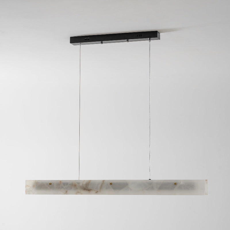 Alabaster LED Linear Pendant Light