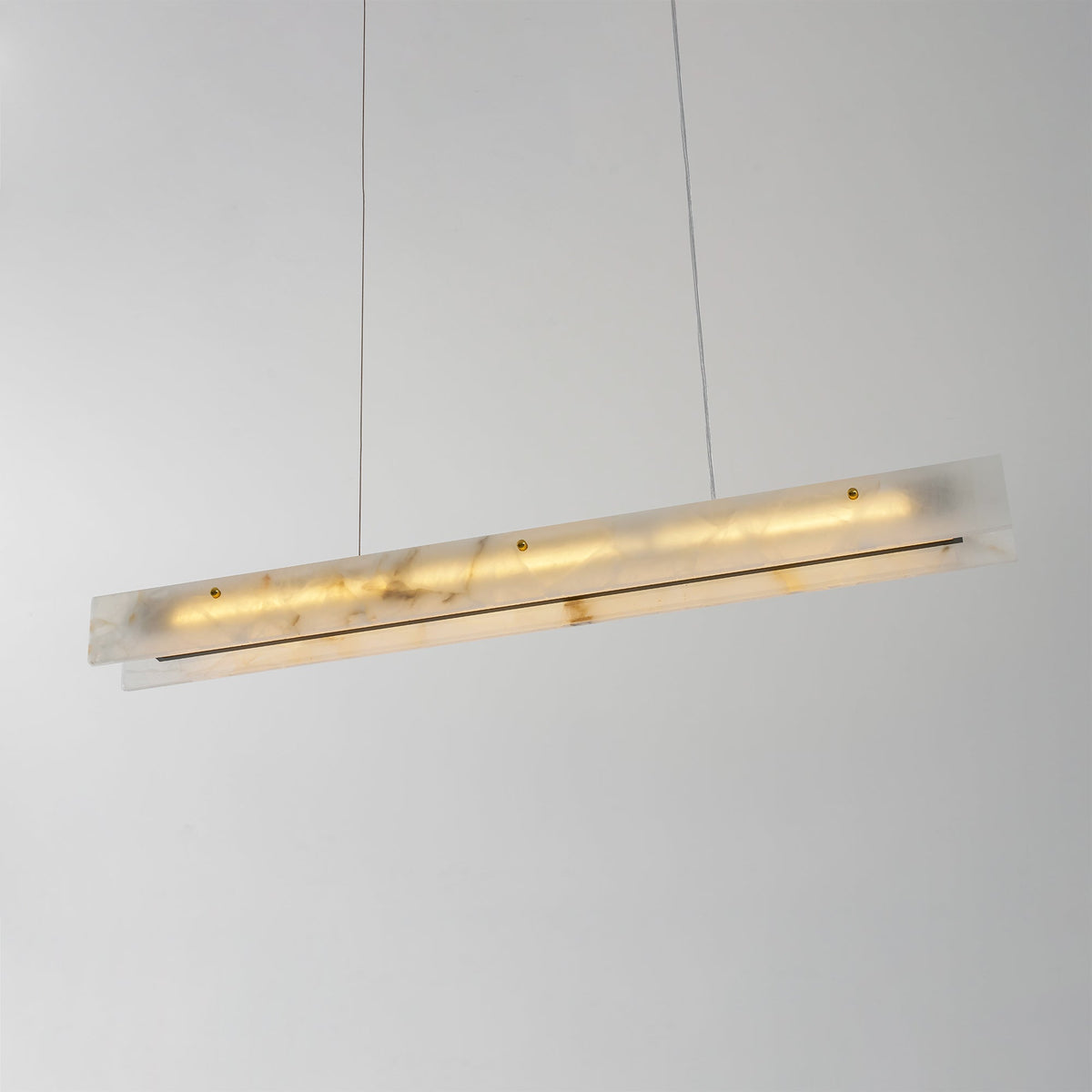 Alabaster LED Linear Pendant Light