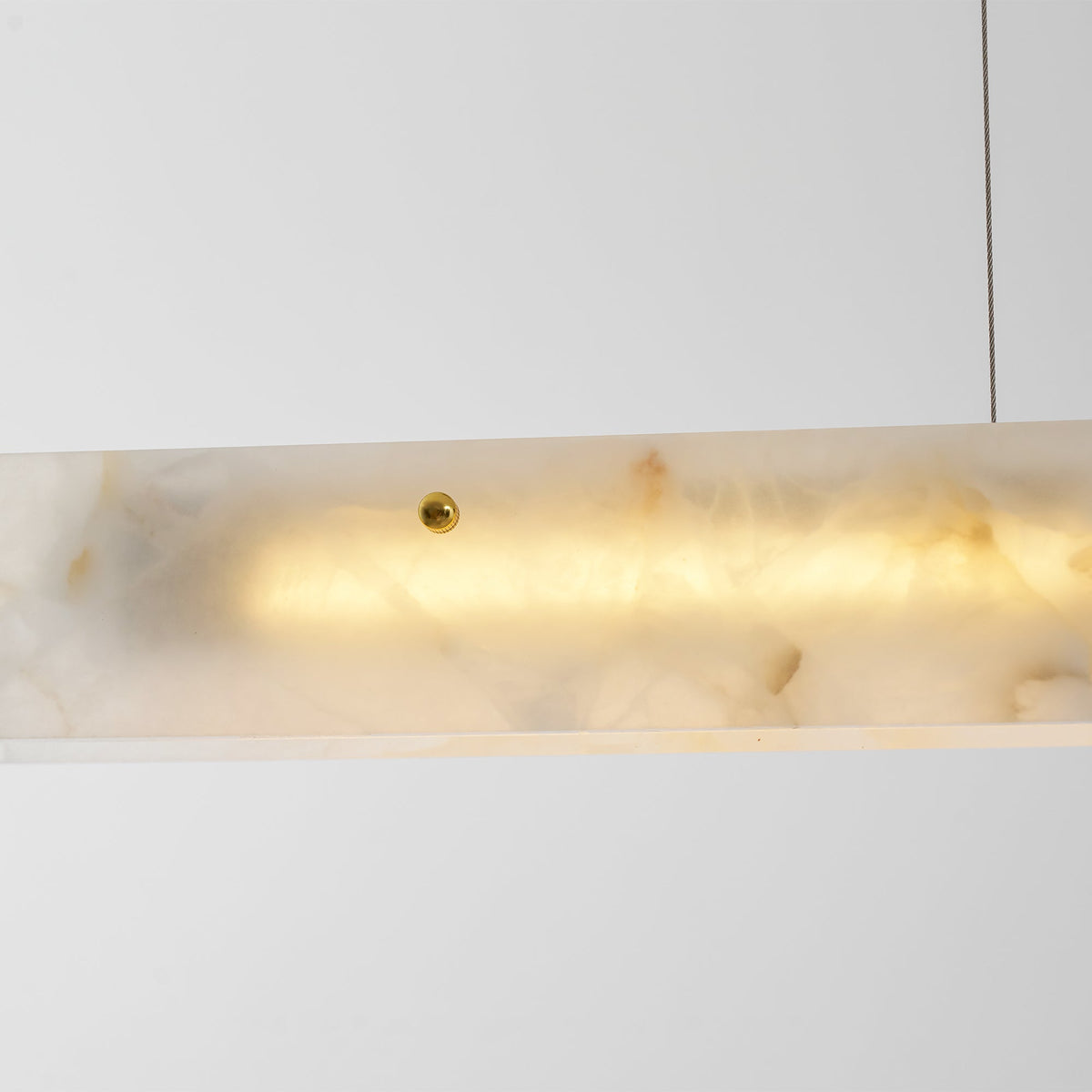 Alabaster LED Linear Pendant Light