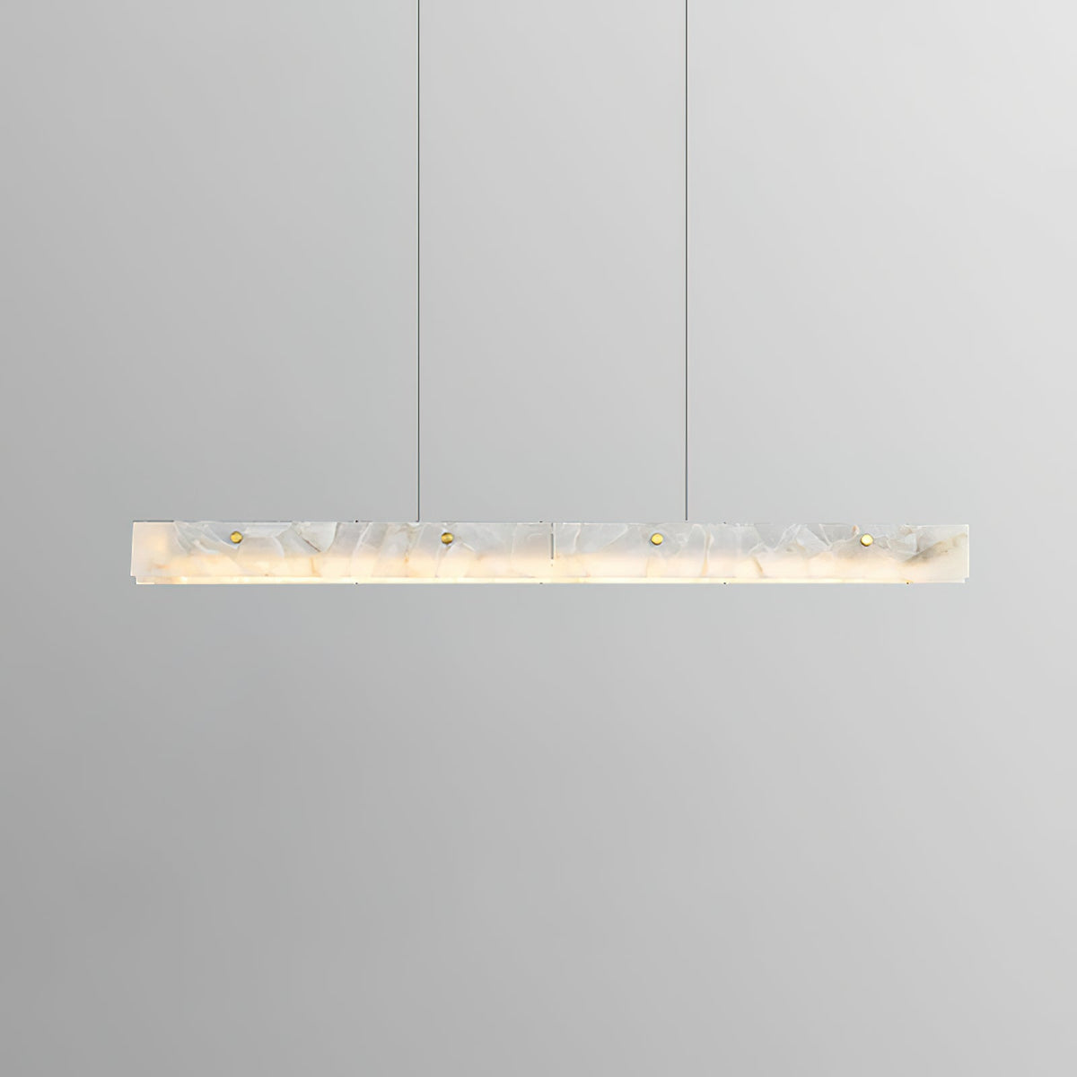 Alabaster LED Linear Pendant Light