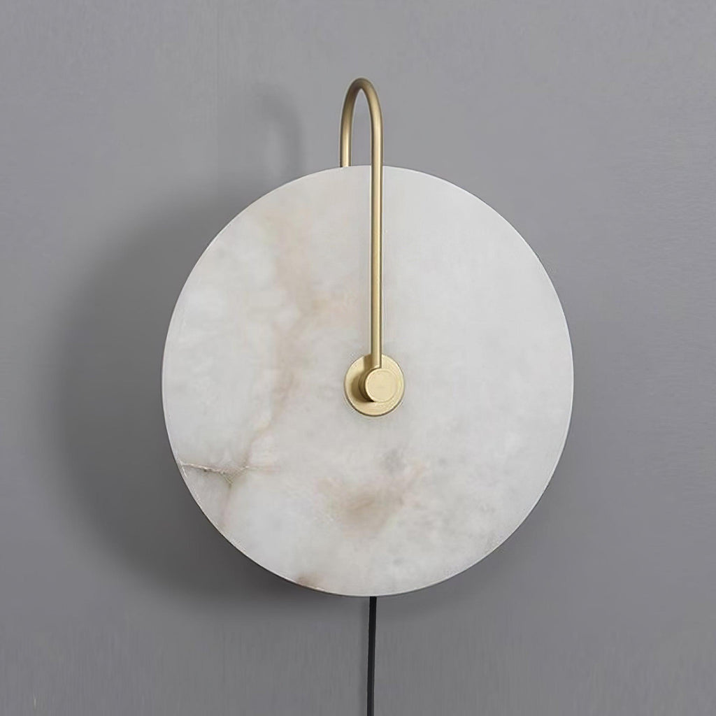 Alabaster LED Plug-In Wall Lamp Wall lamp