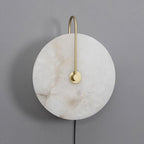 Alabaster LED Plug-In Wall Lamp Wall lamp