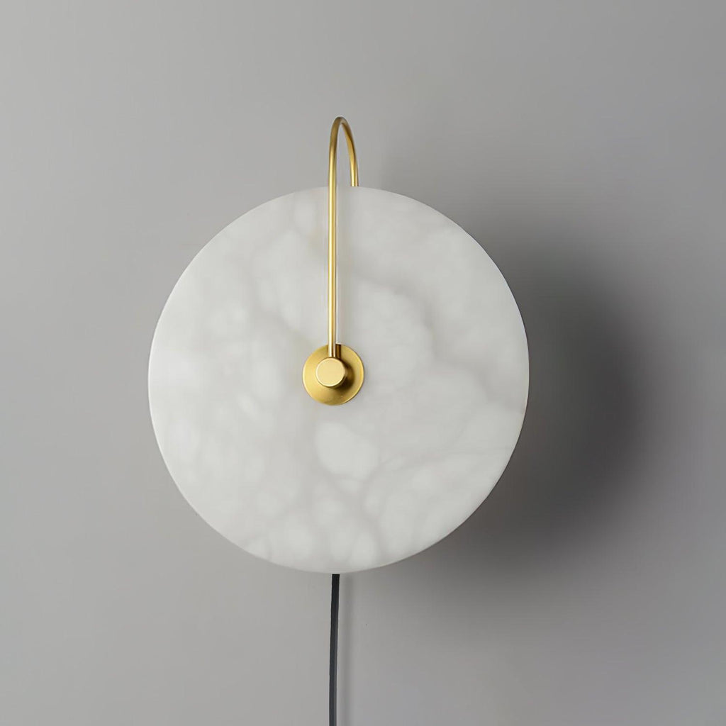 Alabaster LED Plug-In Wall Lamp Wall lamp