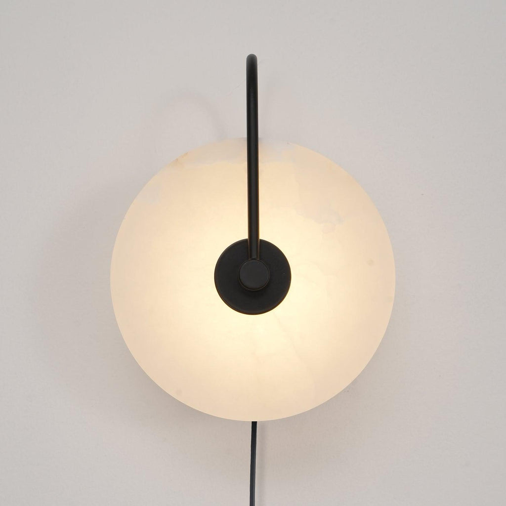 Alabaster LED Plug-In Wall Lamp Wall lamp