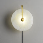 Alabaster LED Plug-In Wall Lamp Wall lamp