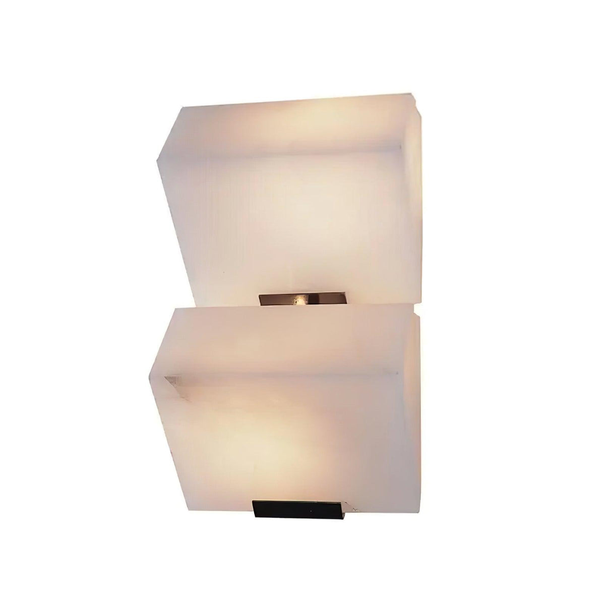 Alabaster Staircase Wall Lamp L 5.5″ x H 12.2″ / L 14cm x H 31cm (Power~10W 800lumens) / White / Warm Light Wall lamp