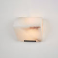 Alabaster Staircase Wall Lamp L 5.5″ x H 5.1″ / L 14cm x H 13cm (Power~5W 400lumens) / White / Warm Light Wall lamp