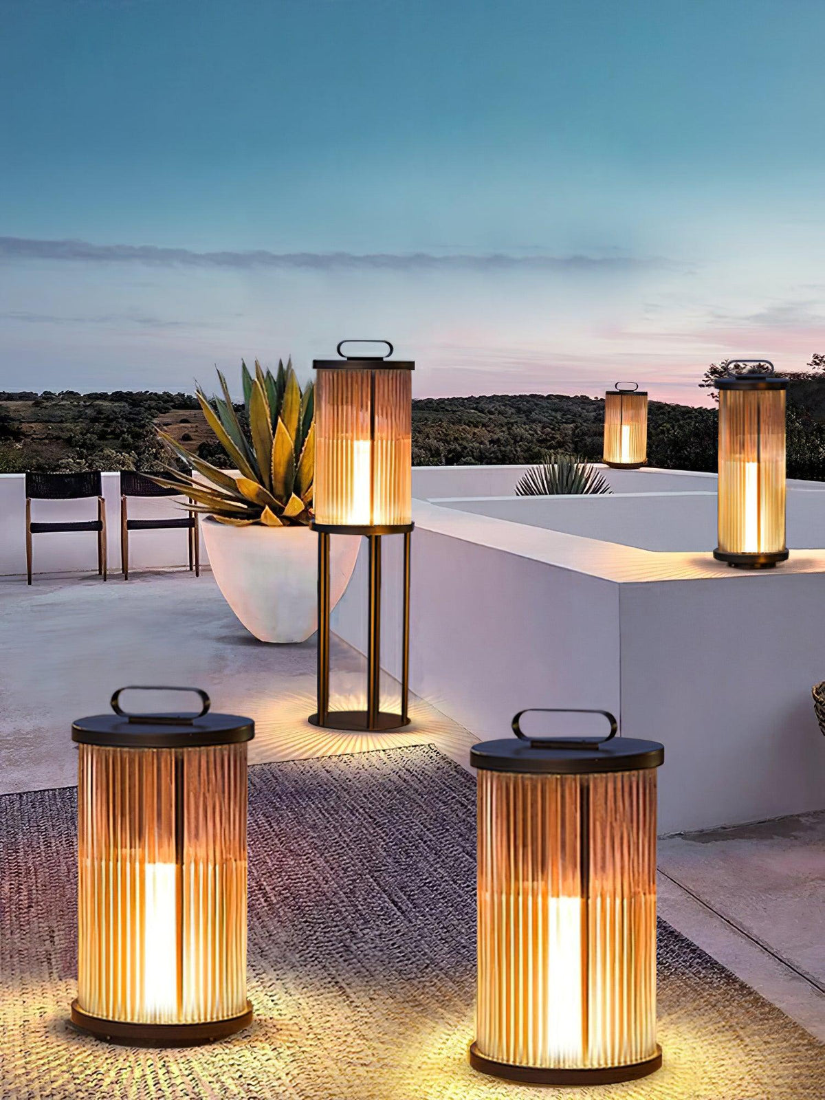 Lantern Garden Outdoor Light Floor lamp