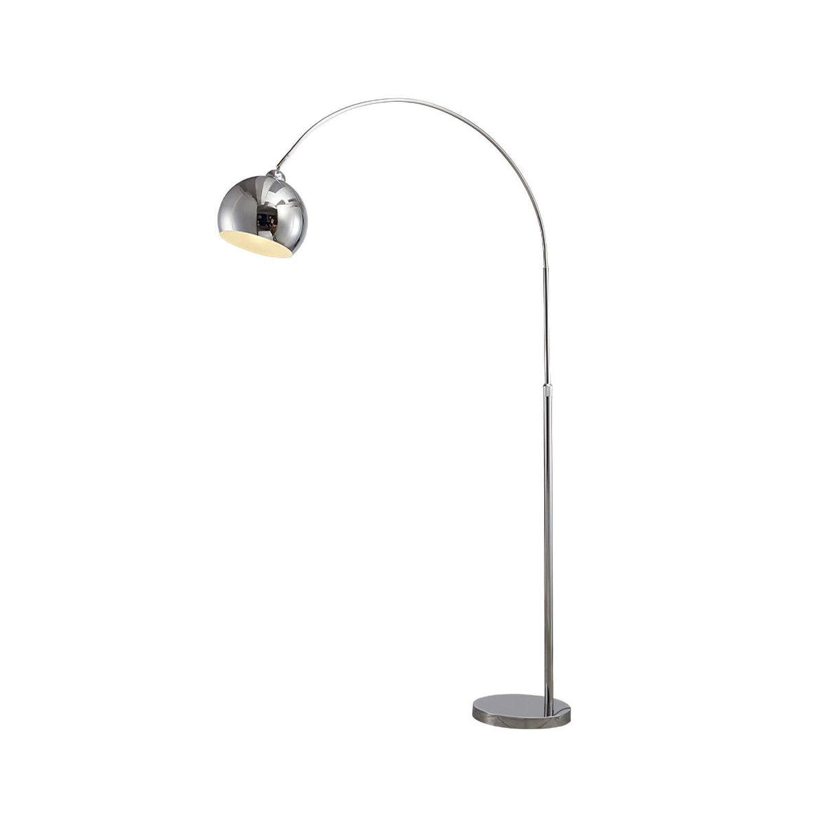 Angler Floor Lamp ∅ 43.3″ x H 74.8″ / Dia 110cm x H 190cm / Chrome / US Plug Floor lamp