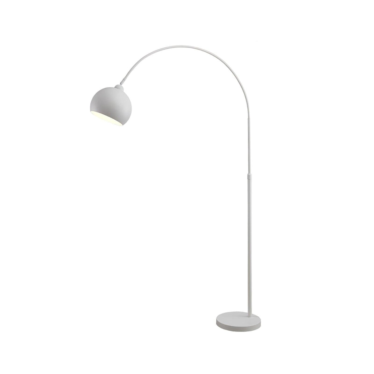 Angler Floor Lamp ∅ 43.3″ x H 74.8″ / Dia 110cm x H 190cm / White / US Plug Floor lamp