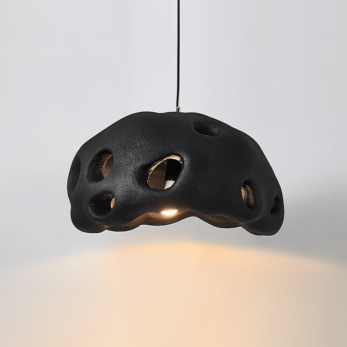 Ant Nest Pendant Lamp ∅ 17.7″ x H 11″ / Dia 45cm x H 28m / Black Pendant light