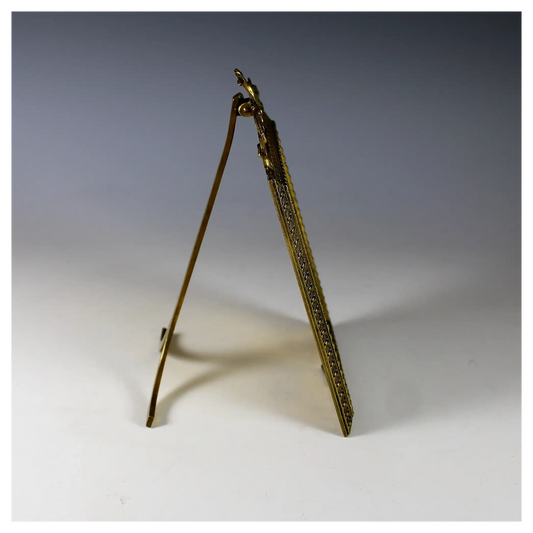 Antique Bronze Bow Top Photo Frame