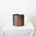 Antique French 19th Century Copper Hearth Cooking Pot with Handle