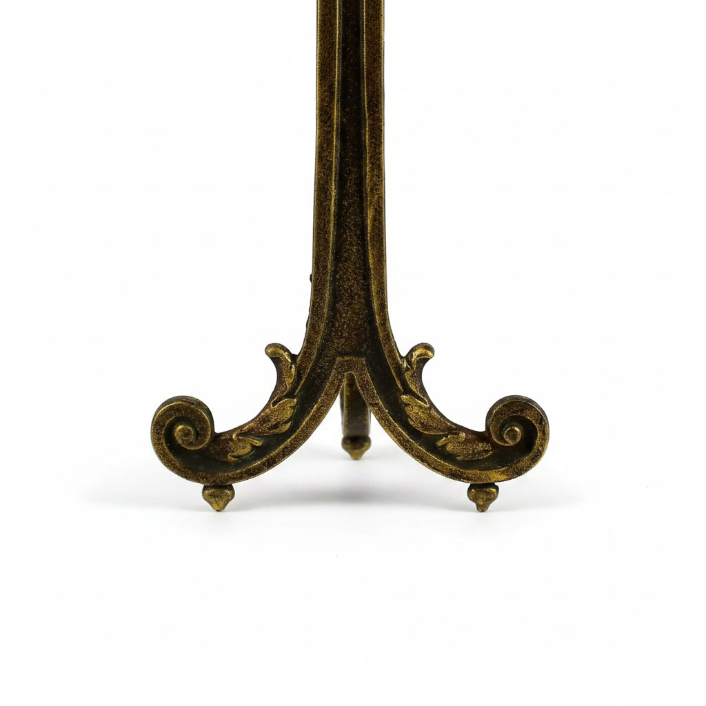 Antique French Gilt Metal Picture Frame for 7x10 Photos
