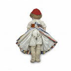 Antique German Bisque Head Doll with Pierced Ears