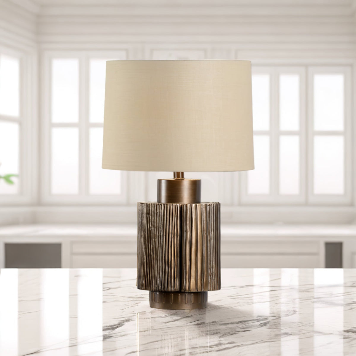 Antique Groove Table Lamp Table lamp