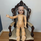 Antique Simon & Halbig Bisque Head Doll 30 Inches Tall