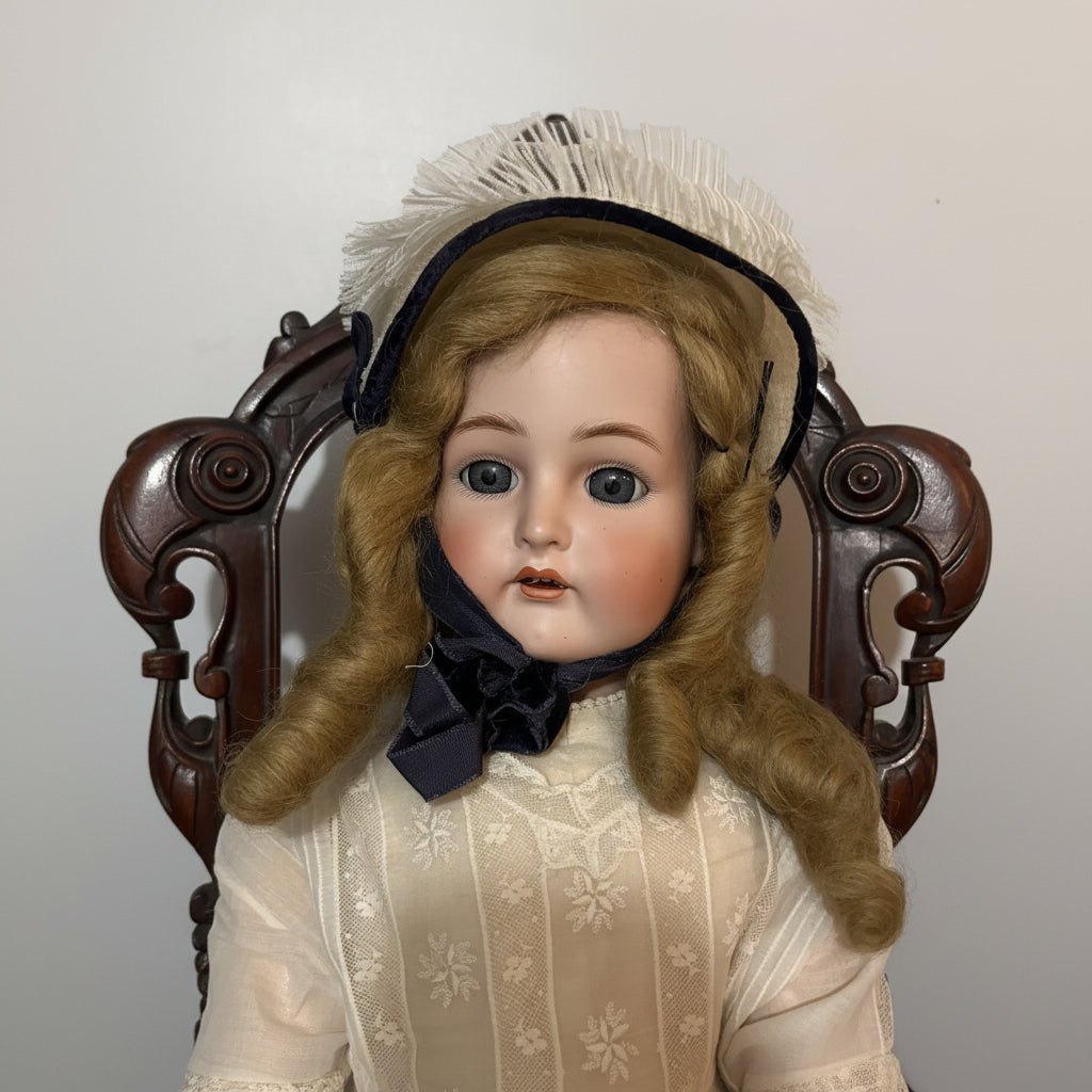 Antique Simon & Halbig Bisque Head Doll 30 Inches Tall