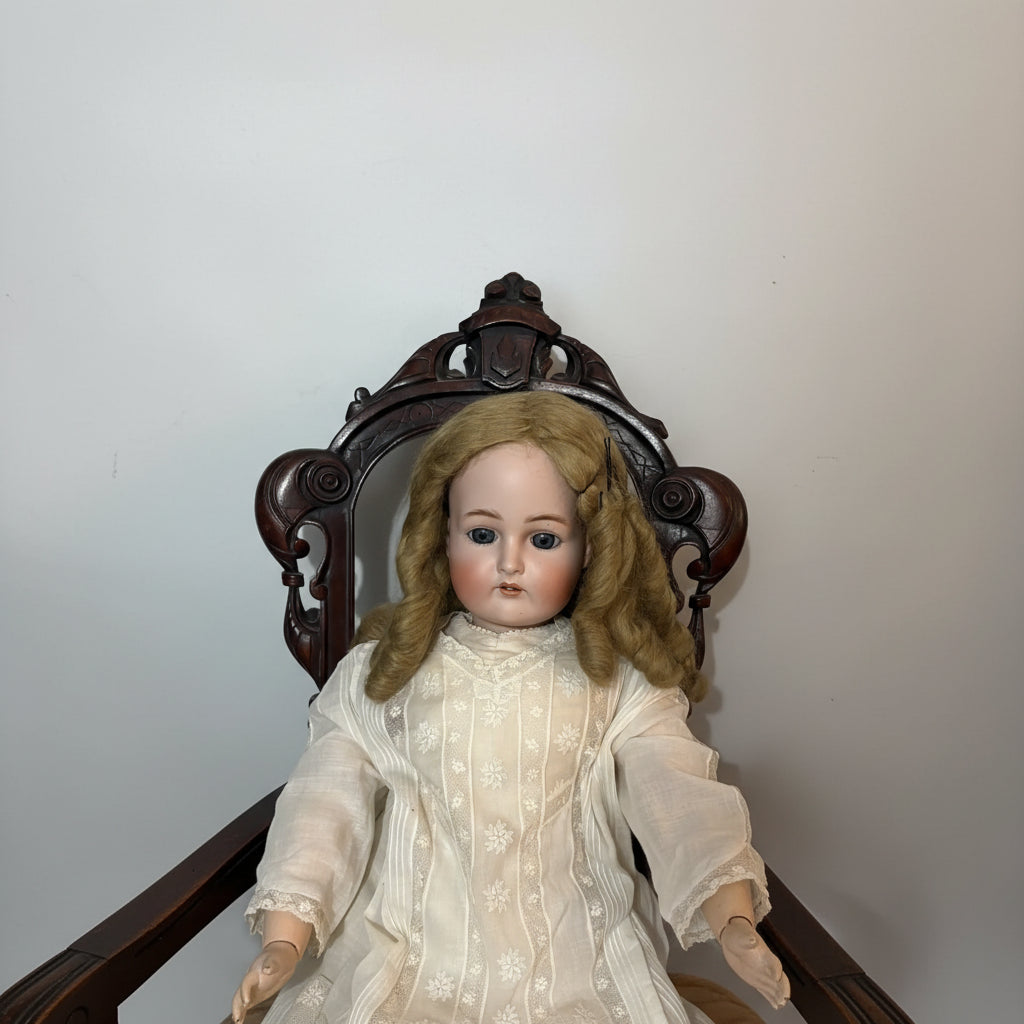 Antique Simon & Halbig Bisque Head Doll 30 Inches Tall