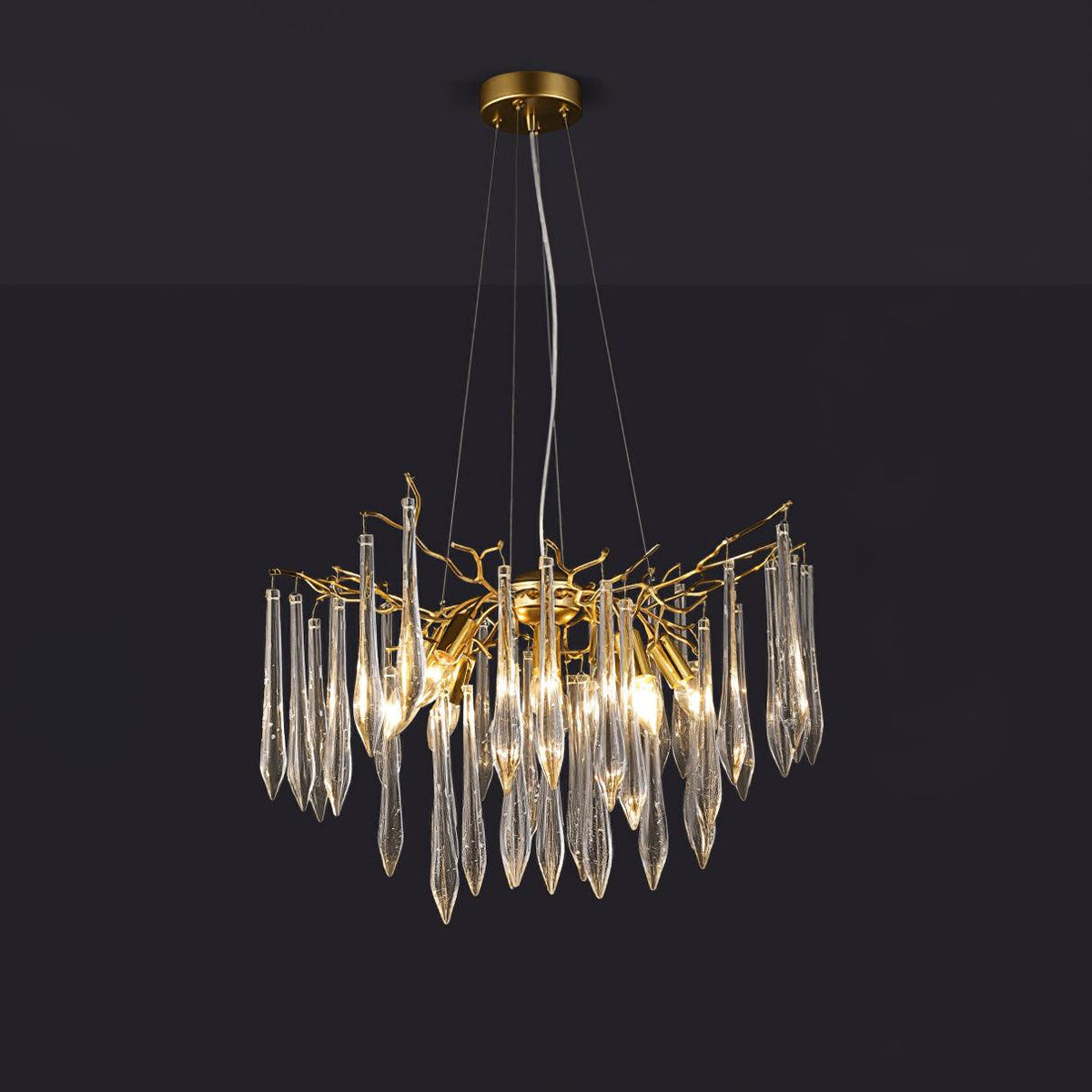 Aqua Funnel Chandelier Chandelier