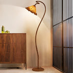 Artistic Lotus Leaf Floor Lamp Floor lamp