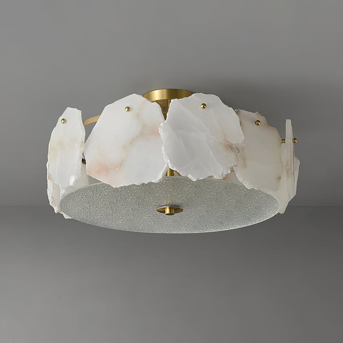 Artze Alabaster Ceiling Light