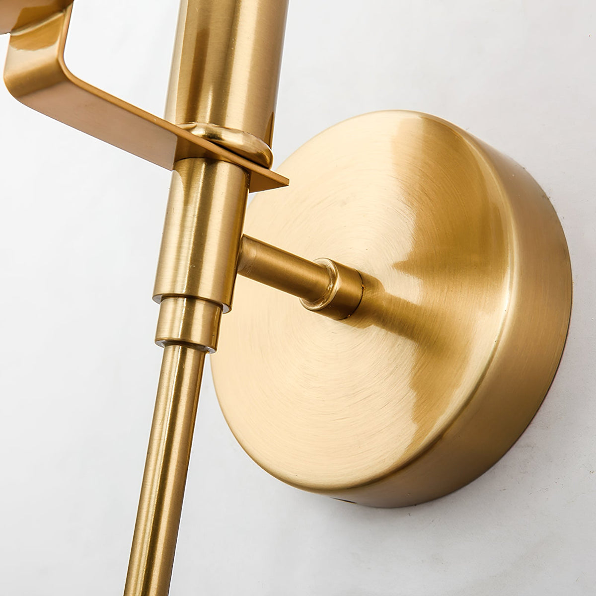 Crescent-Cradle Alabaster Globe Wall Sconce