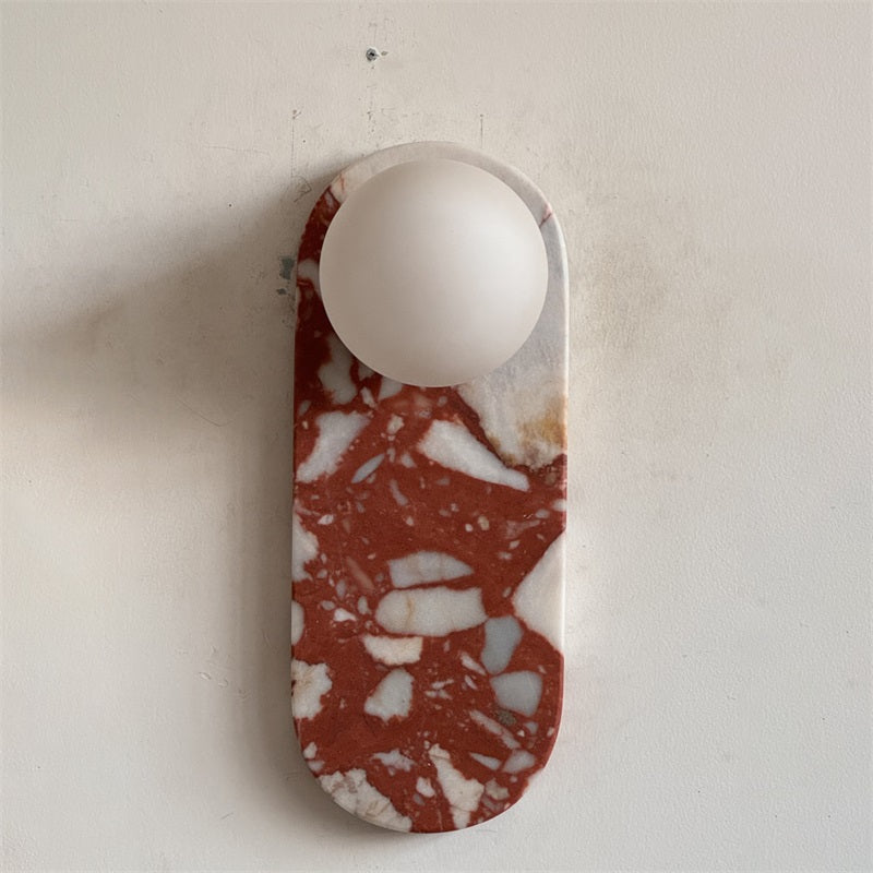 Lucie Marble Wall Lamp