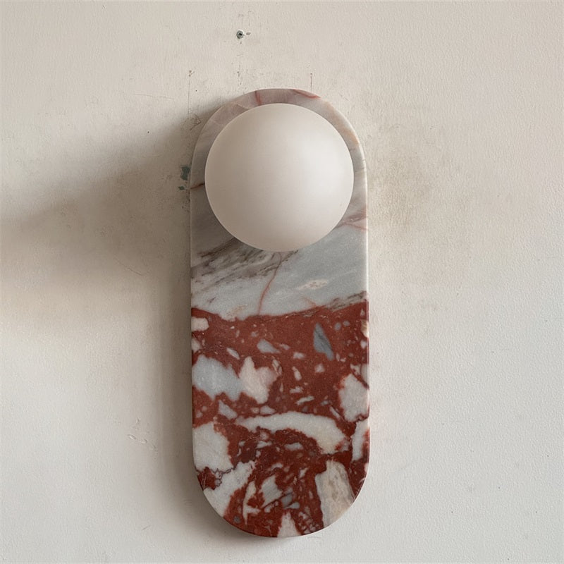 Lucie Marble Wall Lamp