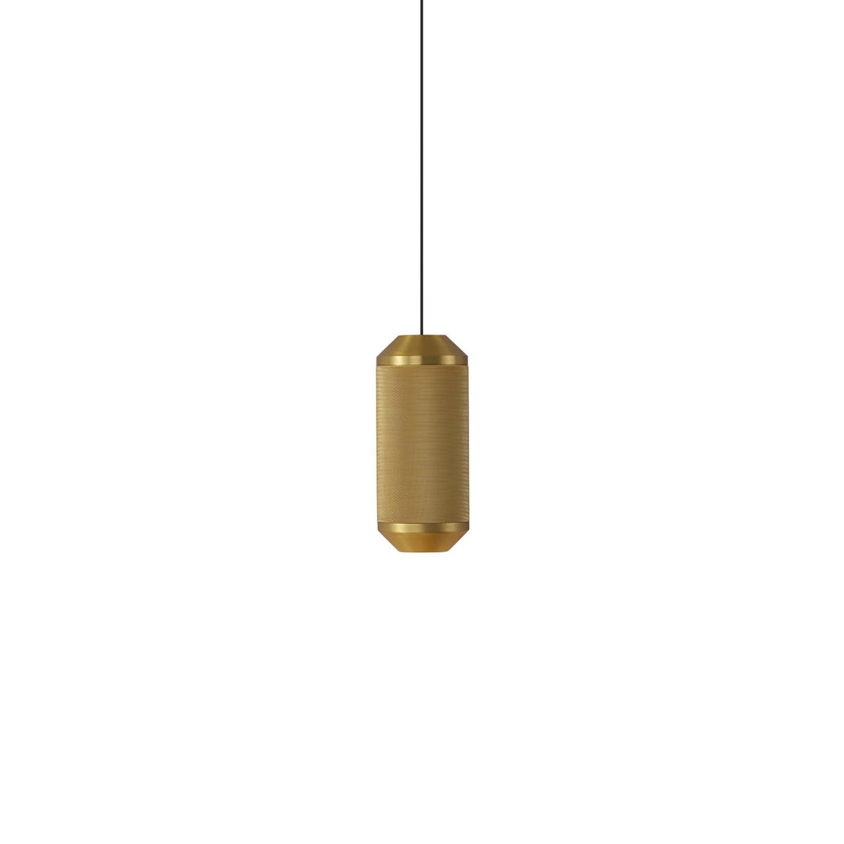 Backbeat Pendant Lamp ∅ 17.7″ x H 11.8″ / Dia 7.5cm x H 18cm / Gold / Warm Light Pendant light