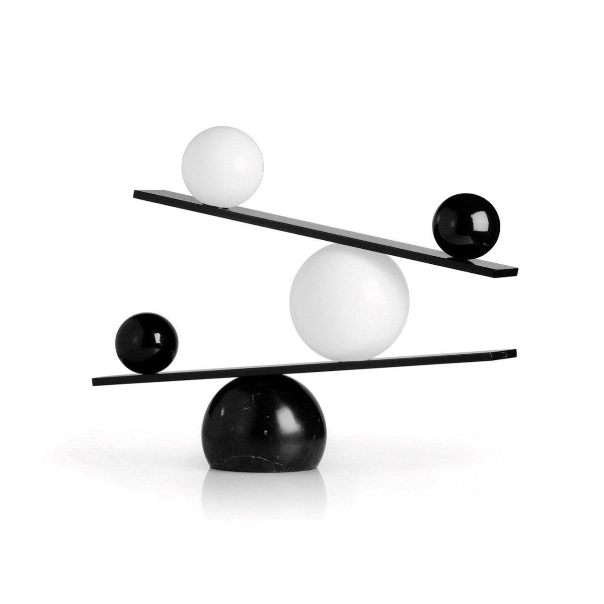 Balance Table Lamp ? 19.7″ x H 17.7″ / Dia 50cm x H 45cm / Black / US plug Table lamp