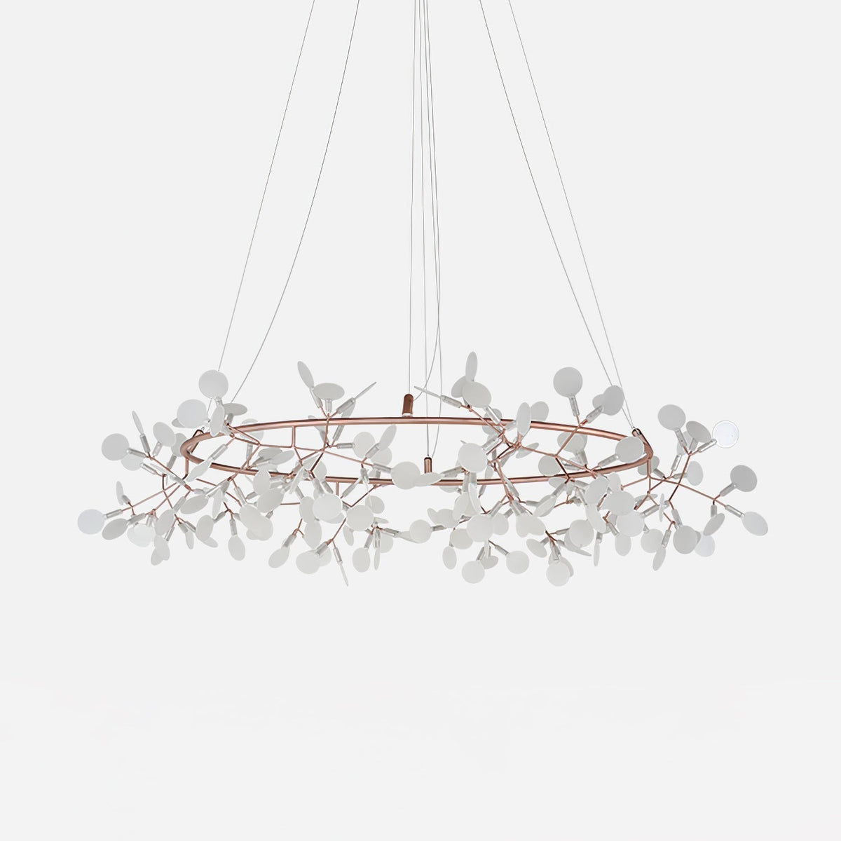 Big O Firefly LED Chandelier 243heads ? 70.9″ x H 11.8″ / Dia 180cm x H 35cm / Warm Light / Wall switch Chandelier