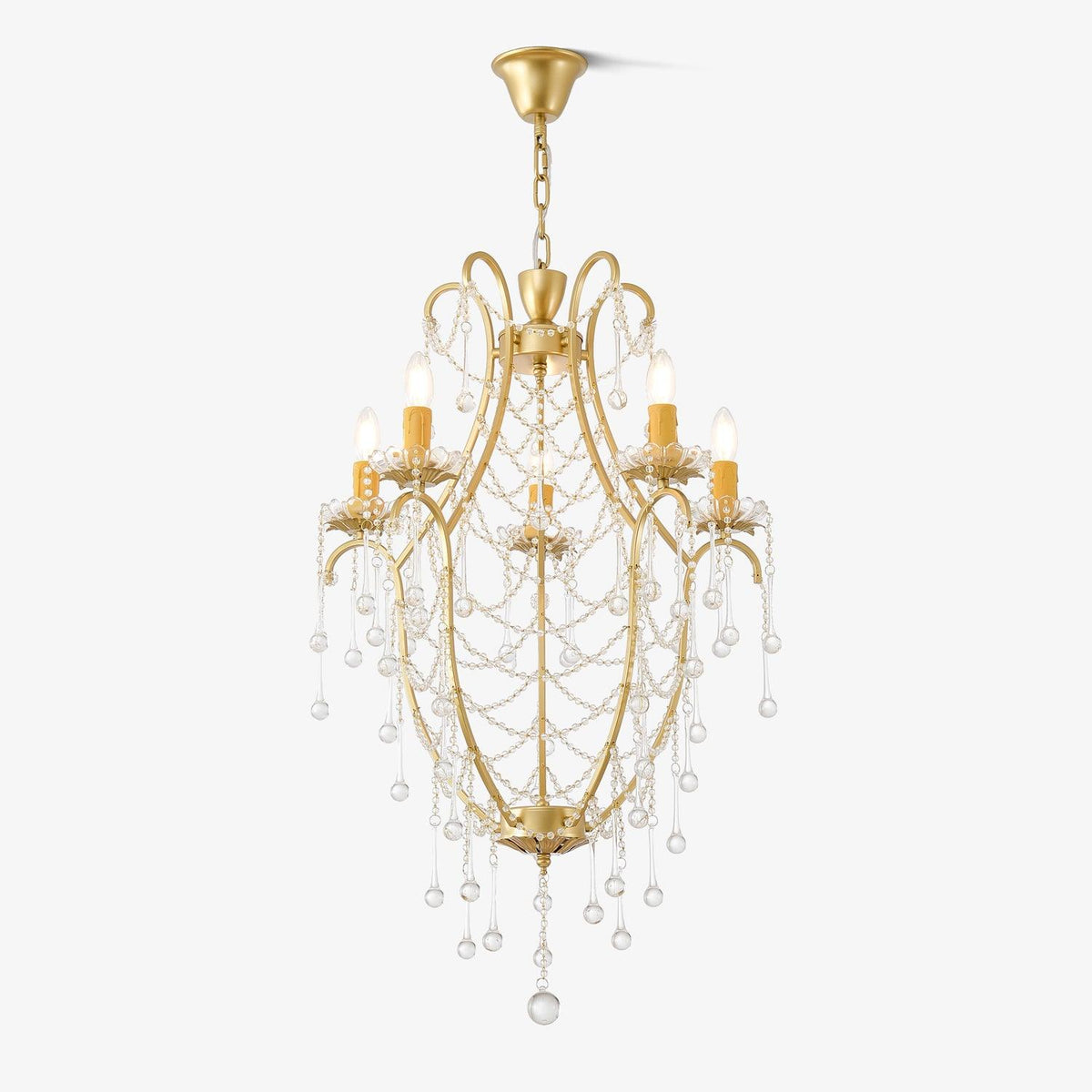 Crystal Birdcage Chandelier Chandelier