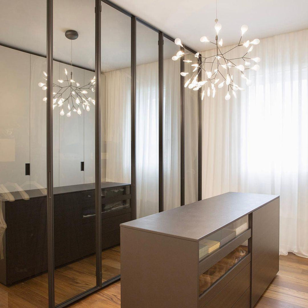 Black Firefly LED Chandelier Chandelier