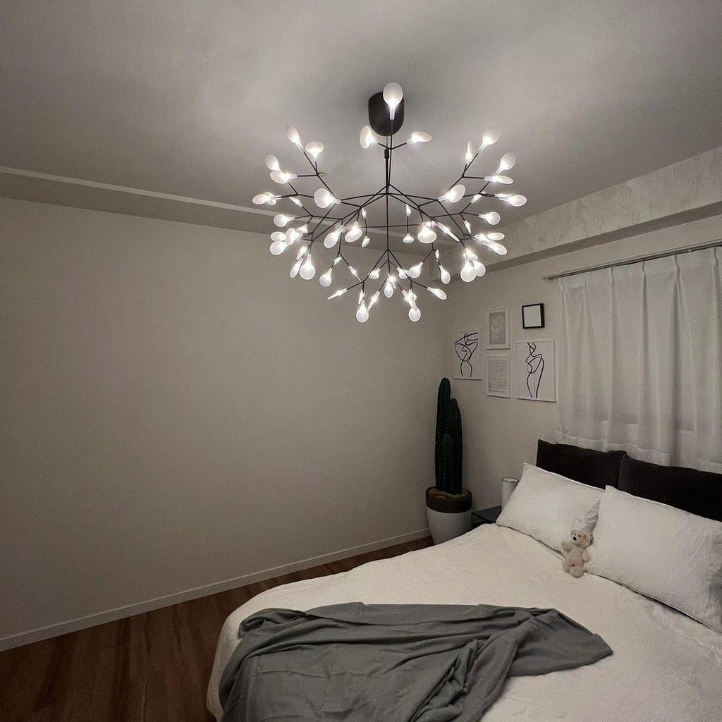 Black Firefly LED Chandelier Chandelier