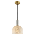 Blair Alabaster Pendant Light ? 7.9″ x H 5.7″ / Dia 20cm x H 14.5cm / White Pendant light