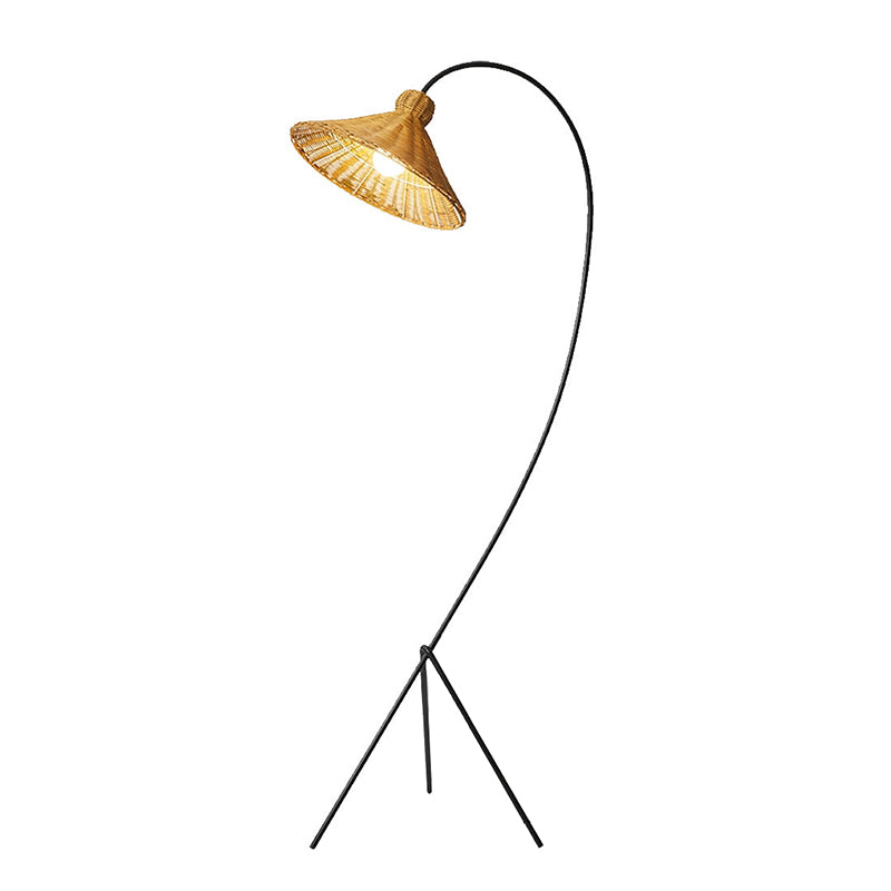Boa Rattan Floor Lamp