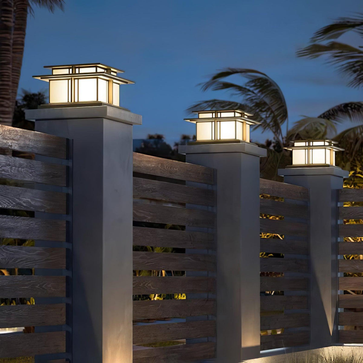 Boilyn Outdoor Pillar Light Table lamp