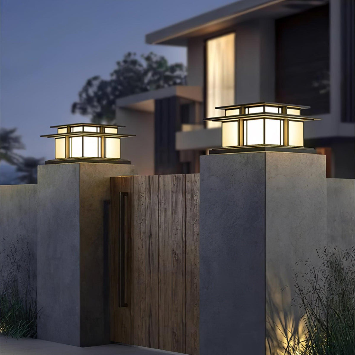 Boilyn Outdoor Pillar Light Table lamp
