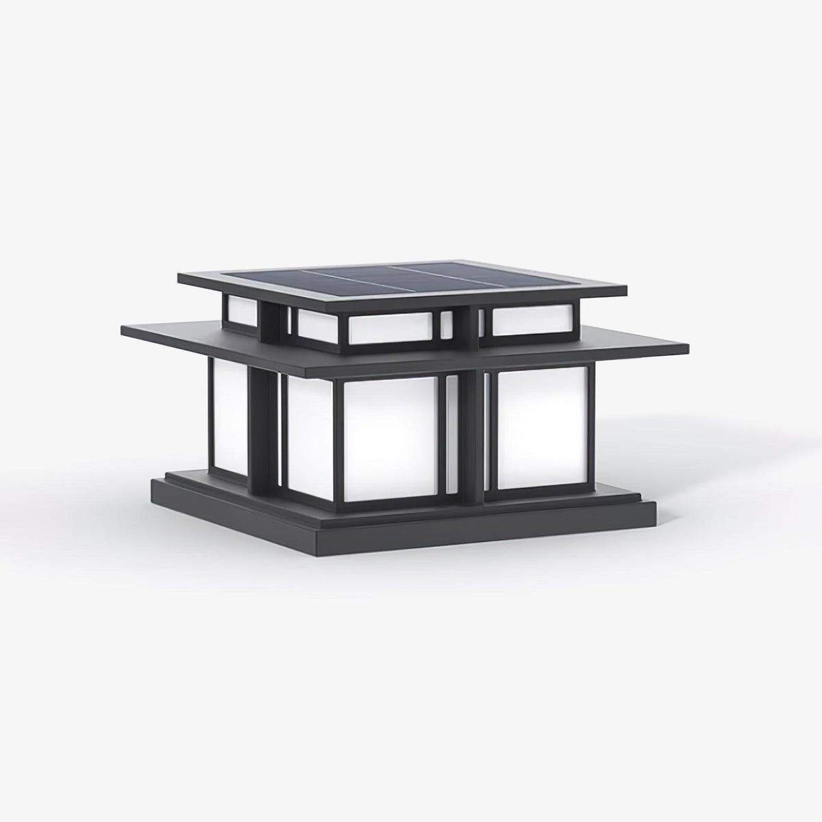 Boilyn Solar Outdoor Pillar Light Table lamp
