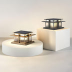Boilyn Solar Outdoor Pillar Light Table lamp