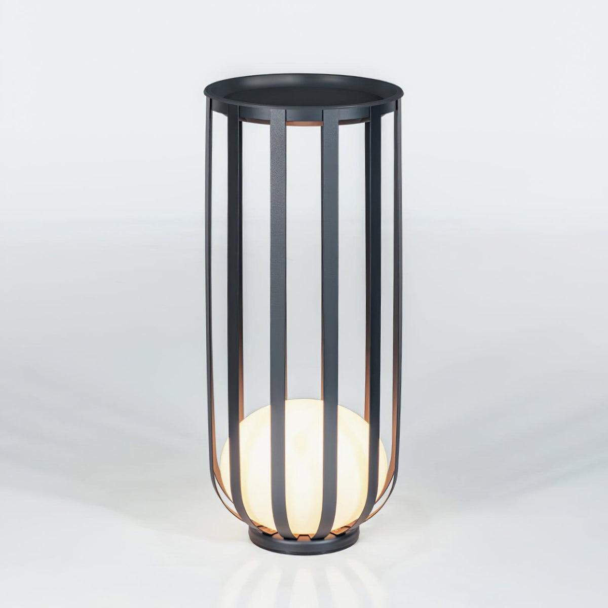 Bols Outdoor Garden Lamp ∅ 15.4″ x H 37.4″ / Dia 39cm x H 95cm / Model A: Wired Version Model / Warm Light Floor lamp